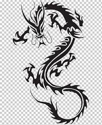 Sleeve Tattoo Chinese Dragon Tattoo Ink Png Art Black And White China Clip Art Design Dragon Tattoo Ink Dragon Tattoo Images Small Dragon Tattoos