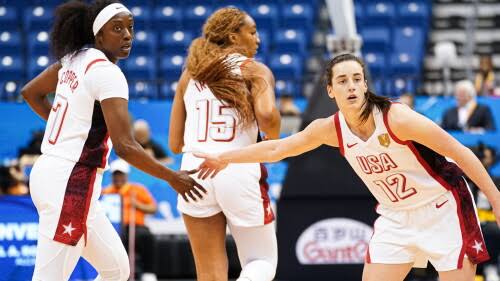 Caitlin Clark double-doubles as U.S. romps in FIBA Women's Basketball World  Cup opener - NBC Sports