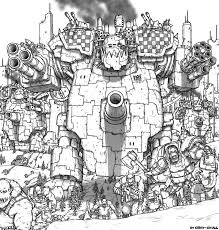 Mega Gargant By Gray Skull My Deviantart My Adeptus Illustratum Warhammer 40k Artwork Warhammer Art Concept Art Characters