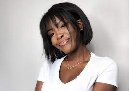 Also includes gallery showcasing dozens of women with various styles of bangs. Bob Haircut With Bangs Black Girl Novocom Top