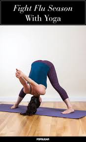 Fight Off Cold Season With These 5 Yoga Poses Yoga Postures Yoga Fitness Relaxing Yoga Poses