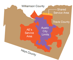 The street map of austin is the most basic version which provides you with a comprehensive outline of the city's essentials. 1 Austin Energy Territory Map Showing The Areas Where The Utility Download Scientific Diagram