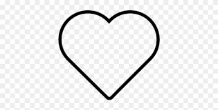 Download Hd Heart Shaped Clipart Hollow Heart Simple Black Heart Outline Png Download And Use The Free Clipart Heart Outline Heart Outline Png Heart Shapes