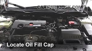 How To Add Oil Honda Civic 2016 2019 2016 Honda Civic Lx 2 0l 4 Cyl Sedan
