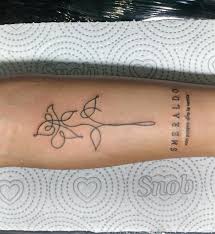 Smeraldo The Truth Untold Tattoo Bts Tattoos Small Tattoos Kpop Tattoos