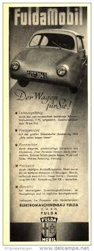 Original Werbung Inserat Anzeige 1953 Fulda Mobil Elektromaschinenbau Fulda Ca 205 X 70 Mm Fulda Oldtimer Autos Und Motorrader