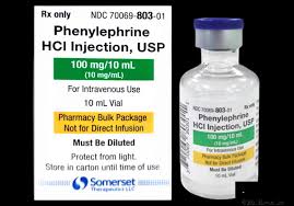 Image result for Intravenous Phenylephrine