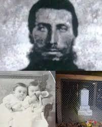 Jacob and Lodemia Ann Campbell Routh's side porch