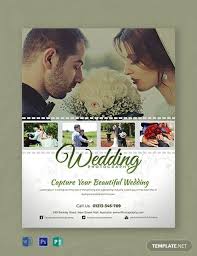 Floral minimal wedding poster template. Professionally Designed Written Free Free Wedding Photography Flyer Template Templat Photography Flyer Photography Pricing Template Photography Welcome Packet