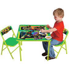 Maybe you would like to learn more about one of these? Nickelodeon Teenage Mutant Ninja Turtles Maxin Shellaxin Erasable Activity Table Set Walmart Com Walmart Com
