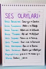 Edebiyat Ses Olaylari Altinci Sinif Egitim Felsefesi Ders Programlari