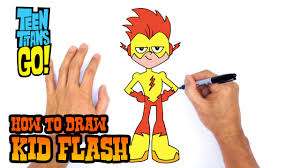 Not suitable for kids (18+)? How To Draw Kid Flash Teen Titans Go Youtube