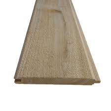 All four sides of the floorboards have tongues and grooves. Pattern Stock Cedar Tongue And Groove Board Common 1 In X 6 In X 12 Ft Actual 0 625 In X 5 37 In X 144 In 906909 The Home Depot
