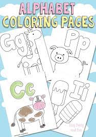 Free Printable Alphabet Coloring Pages Alphabet Coloring Pages Alphabet Preschool Preschool Activities