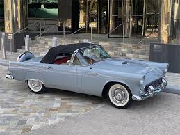 Image result for Silver Gray 1956 Thunderbird