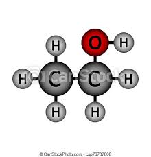 It is a conjugate base of an ethanol. C2h5oh Ethanol Molecule Icon On White Background Vector Illustration Canstock