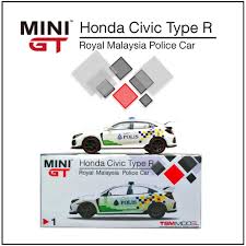 Ini tersedia dalam 6 warna, 1 varian, 1 pilihan. Mini Gt Civic Type R Fk8 Pdrm 1 64 Diecast Shopee Malaysia