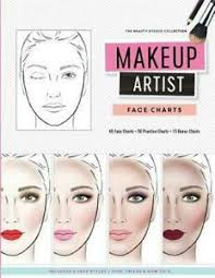 Details About Makeup Artist Face Charts By Gina M Reyna English Paperback Book Free Shippin