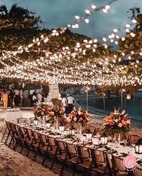 30 Creative Wedding Lighting Ideas To Make Your Big Day Swoon Elegantweddinginvites Com Blog Nozze Matrimonio Magico Matrimonio Stile Country