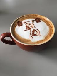 Strong Coffee Latte Art Coffee Latte Art Coffee Painting Coffee Bean Candle