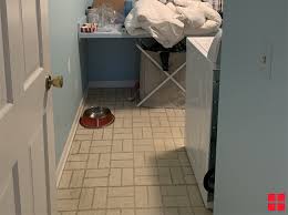 Linoleum, ceramic tile, porclain tile, vinyl, hardwood floors and more! Diy Painted Linoleum Laundry Room Floor