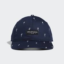 Adidas Golf Flamingo Print Hat Blue Adidas Us Flamingo Print Blue Adidas Hats