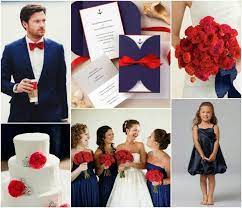 Navy And Red Wedding Inspiration Perfete Red Wedding Theme Red Wedding Patriotic Wedding