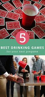 Birthday Party Drinking Games For Adults Large Group The 5 Best Drinking Games To Play If You Re Pregaming Fun Drinking Games Alcohol Games Drinking Games