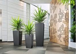 Modern commercial planters | puremodern. Modern Indoor Pots And Planters Beneva Plantscapes