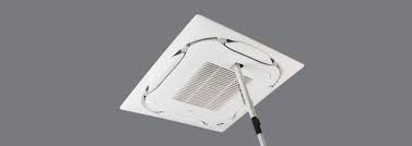 Utilize 360° air flow distribution with daikin's ceiling mounted cassette air conditioners. Round Flow Cassette Daikin