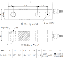 Professional Shear beam load cell for floor scale NB2 ...