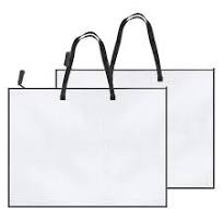 19x25 Art Portfolio Bags,Clear Portfolio Folder for Artwork,Waterproof  Poster Storage Bags+Handle for Drawing Board 2PCS