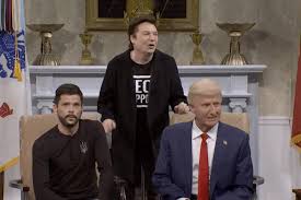 SNL' Cold Open Takes On Trump/Zelenskyy, Mike Myers as Elon Musk