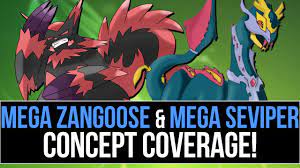 Mega Seviper & Mega Zangoose Concept Coverage (Pokémon Omega Ruby and Alpha  Sapphire) - YouTube