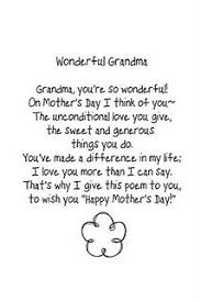 It Works For Bobbi Free Mother S Day Template And Brush Mothers Day Poems Mother Poems Grandma Poem