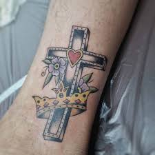 Now here is a really beautiful and fabulous modification of a cross tattoo. Top 69 Best Small Cross Tattoo Ideas 2021 Inspiration Guide