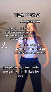 Reply to @swaggycharli1 TEATOK<33 addison rae #fyp #teatok #viral #vape  #blowup #edit #velocity #FYP #charli