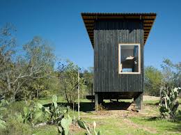 Charred Cabin Small House Swoon Architettura Cabina