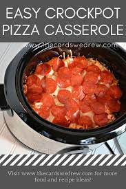 Crockpot Pizza Casserole Recipe Casserole Crockpot Recipes Summer Crockpot Recipes Chicken Crockpot Recipes
