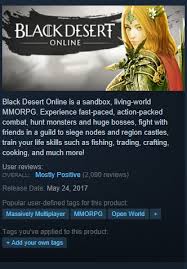 Black Desert Online Now Has Over 28k Players On Steam