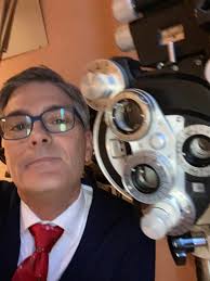 A blurry picture at the eye doctor haha