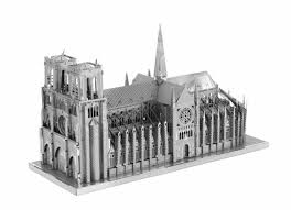 This building serves as a home to the protagonist, quasimodo. Notre Dame Parigi Paris Fascinations Metal Earth Fa Icx003 R Achetez Sur Ebay