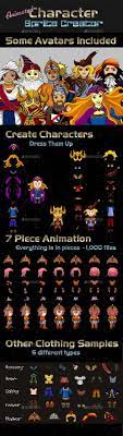 The Character Creator Graphics Pack Is A Content Pack Comprised Of Modular Graphic Png Files That Can Be Co Pixel Characters Character Creator Character Maker