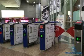 Kl sentral lrt station (gps: Photo Description Wheelchair Accessible Fare Collection Gate At The Kl Sentral Lrt Station In Kuala Lumpur Malaysia Wheelchair Travel