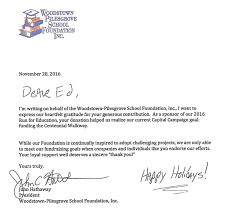 Raising necessary funds is not always a favorite task,. Charity Thank You Letters Sj Transportation