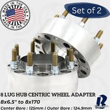 4Pc 8X6.5 To 8X170 Wheel Adapters 1.5