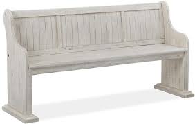 Enjoy free shipping on most stuff, even big stuff. Magnussen Home Dining Room Bench With Back D4436 79 Carol House Furniture Maryland Heights