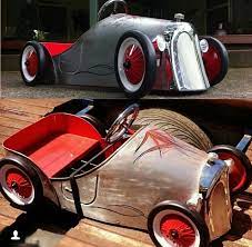 Hand Built Custom Pedal Car Pedal Cars Vintage Pedal Cars Miniature Cars