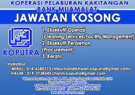 Administrative assistant, receptionist, customer service representative and more on indeed.com. Jawatan Kosong Di Koperasi Pelaburan Kakitangan Bank Muamalat Koputra Segera Kerja Kosong 2021 Jawatan Kosong Kerajaan 2021