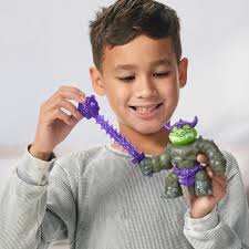 Heroes of Goo Jit Zu Stretch Strikers Deluxe Hero Pack Rock Jaw, Stretchy  Action Figure with 20+ Awesome Battle Sounds : Amazon.co.uk: Toys & Games